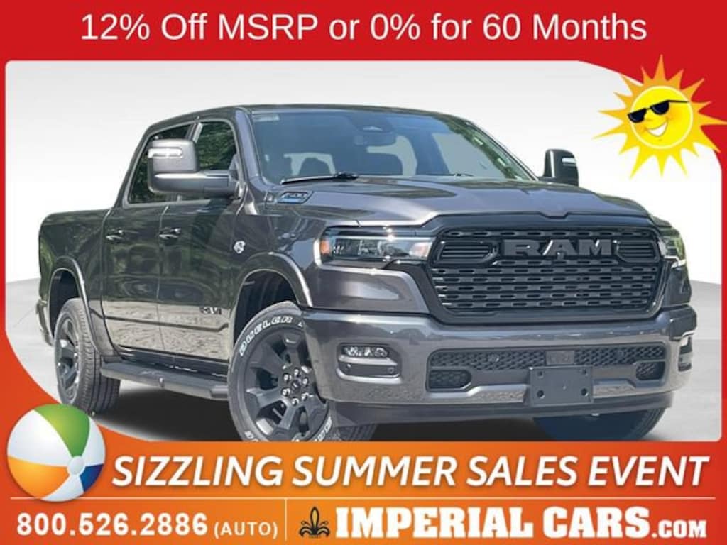 New 2026 Ram 1500 BIG HORN CREW CAB 4X4 5'7 BOX Pickup