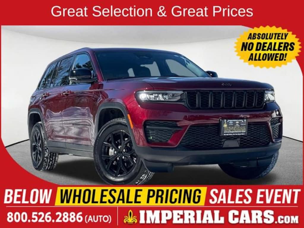 New 2025 Jeep Grand Cherokee ALTITUDE X 4X4 Sport Utility
