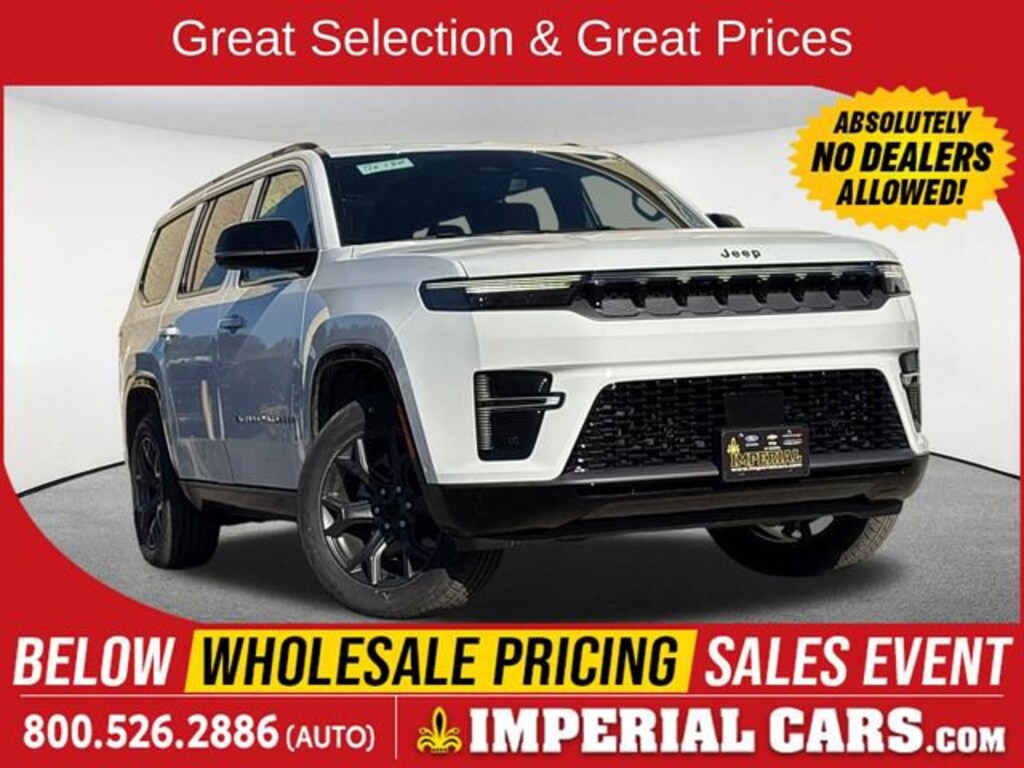 New 2026 Jeep Grand Wagoneer LIMITED ALTITUDE 4X4 Sport Utility