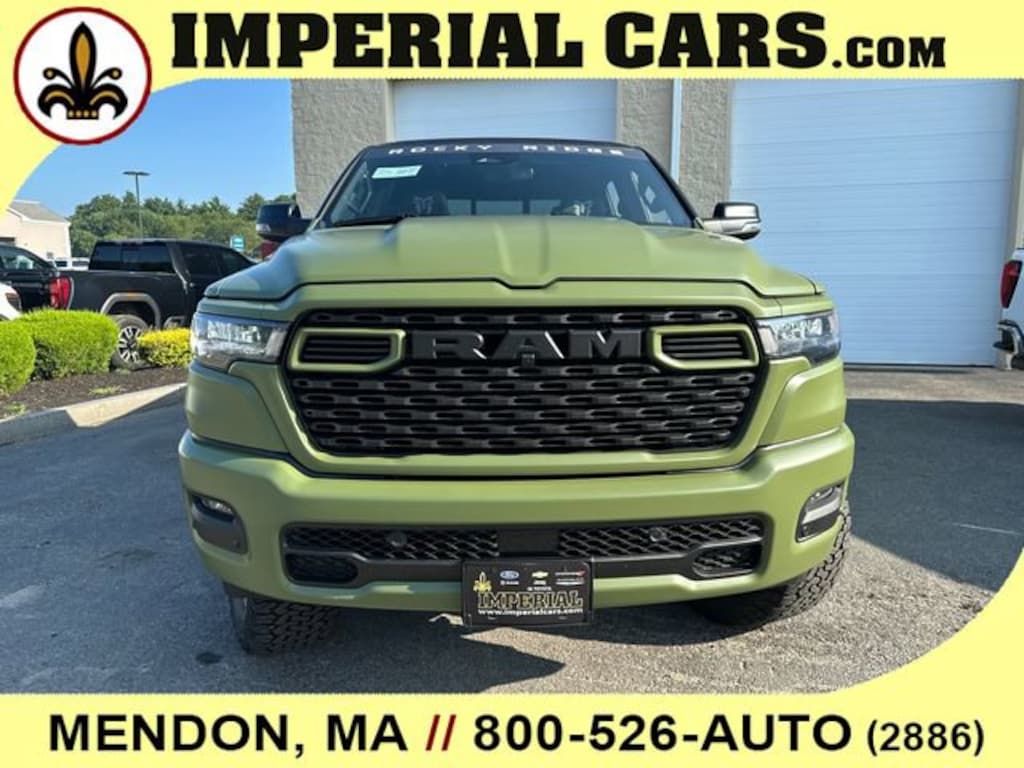 New 2025 Ram 1500 Big Horn Crew Cab 4x4 with Rocky Ridge XP Upfit Pickup