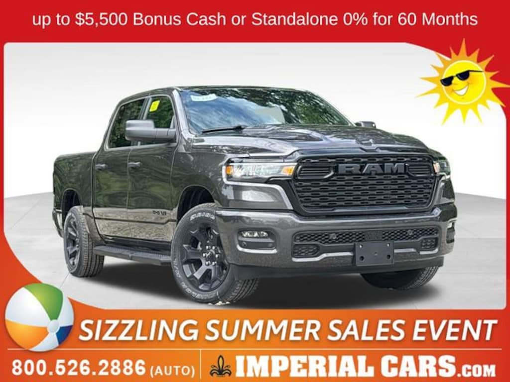 New 2026 Ram 1500 EXPRESS CREW CAB 4X4 5'7 BOX Pickup