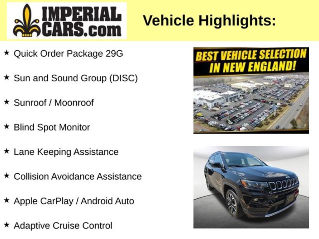 Used 2023 Jeep Compass Limited SUV