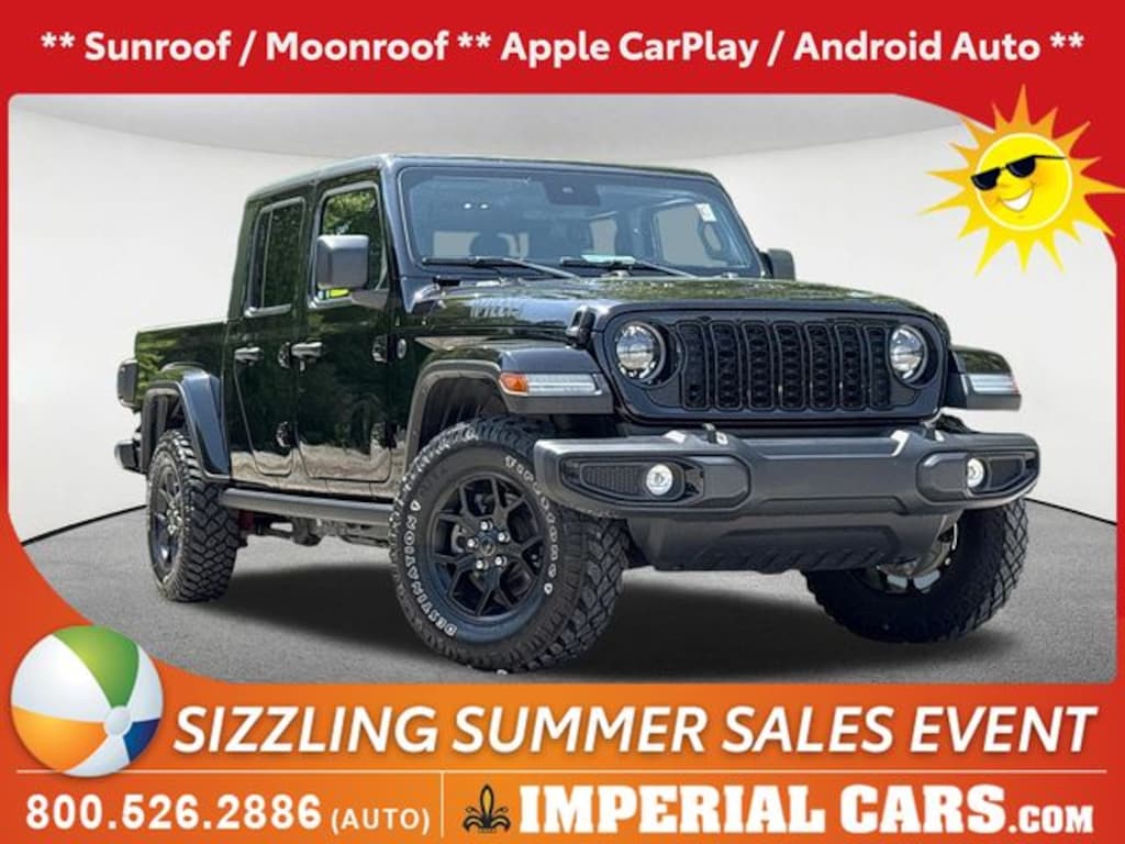 Used 2024 Jeep Gladiator Sport Truck Crew Cab