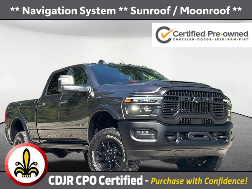Certified 2025 Ram 2500 Rebel/Power Wagon Truck Crew Cab