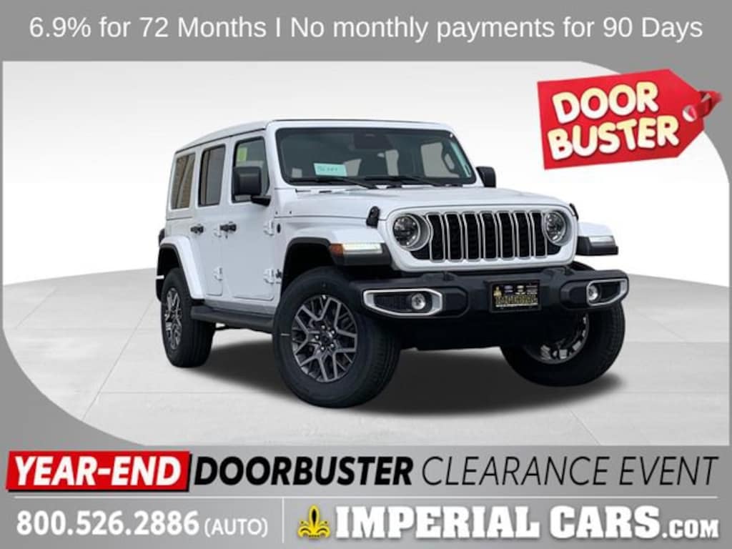 New 2026 Jeep Wrangler 4-DOOR SAHARA Sport Utility