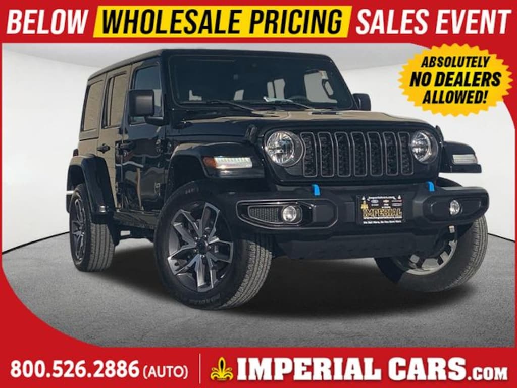 Used 2024 Jeep Wrangler 4xe Sport SUV