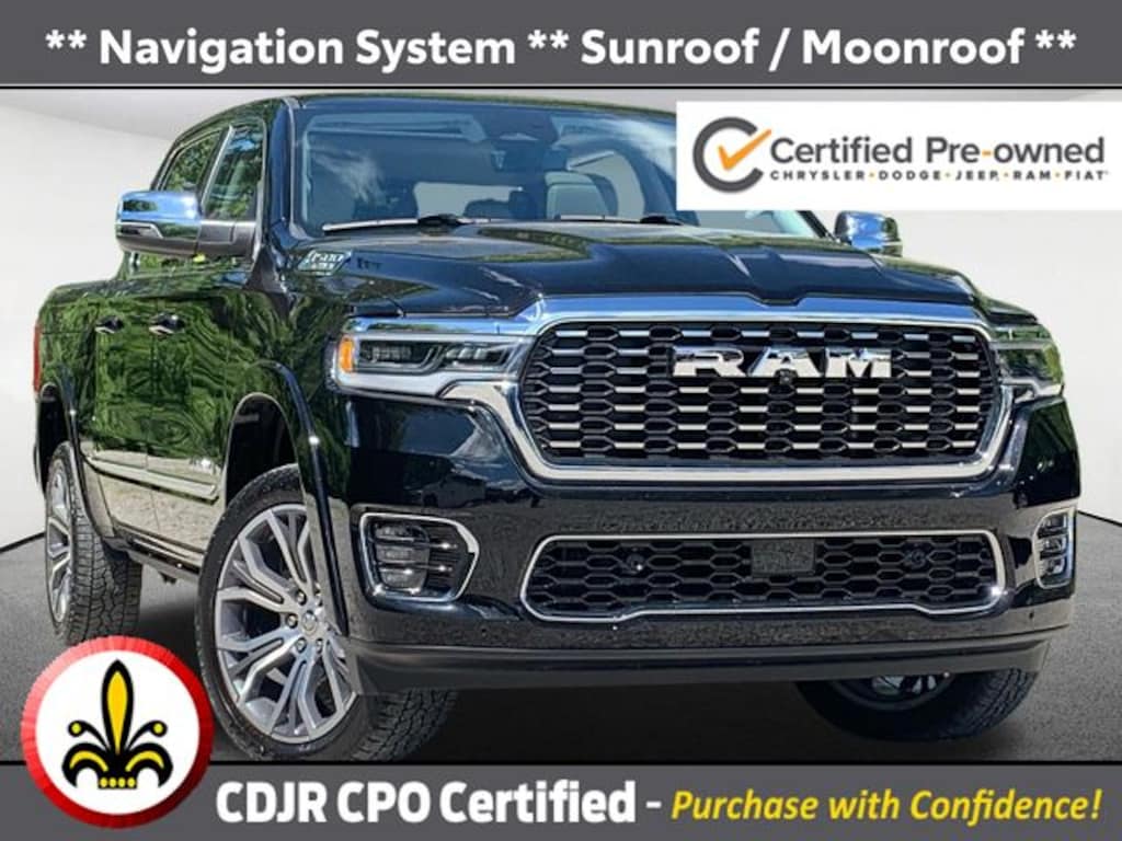 Certified 2025 Ram 1500 Tungsten Truck Crew Cab
