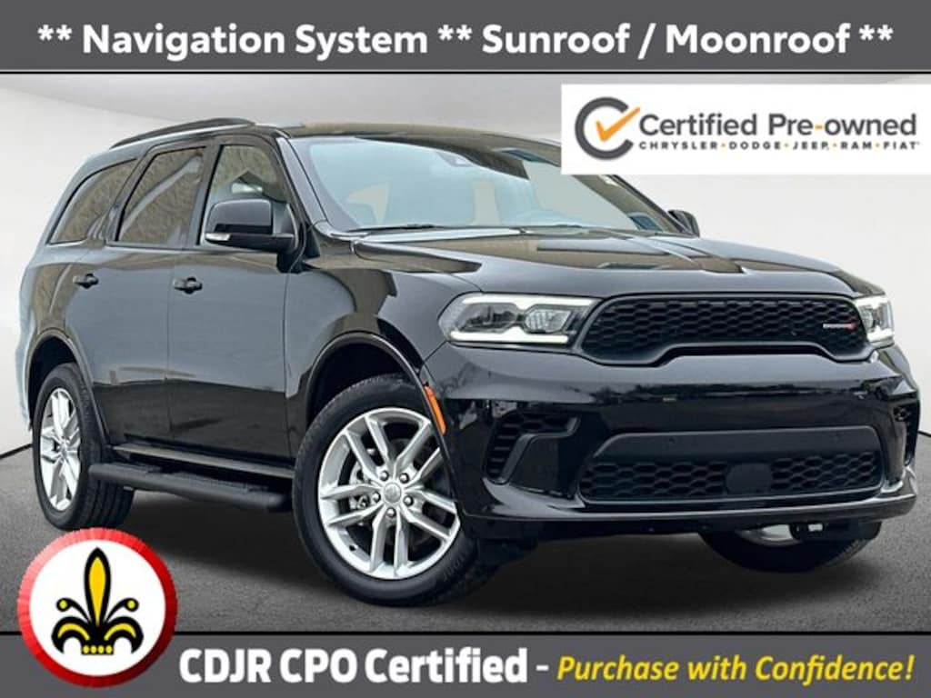 Certified 2025 Dodge Durango GT SUV