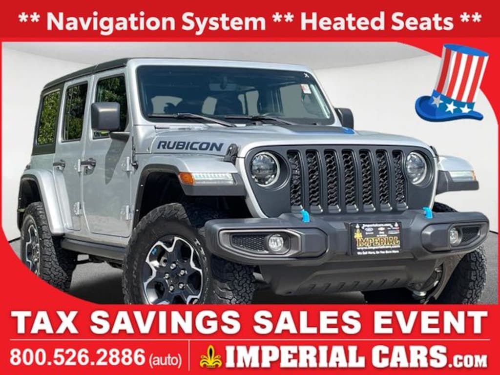 Used 2023 Jeep Wrangler 4xe Rubicon SUV