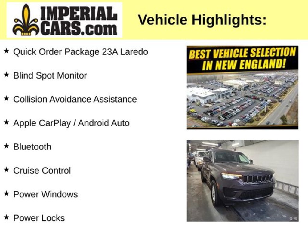 Used 2023 Jeep Grand Cherokee Laredo SUV