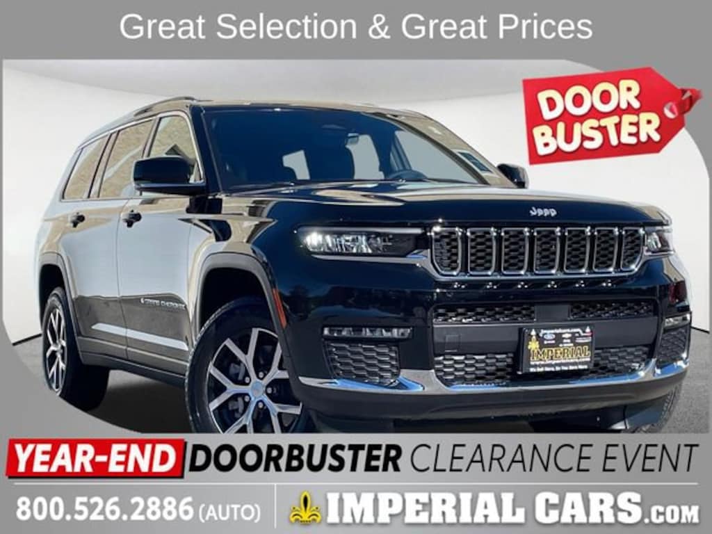 New 2025 Jeep Grand Cherokee L LIMITED 4X4 Sport Utility