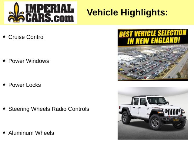 Used 2020 Jeep Gladiator Rubicon Truck Crew Cab