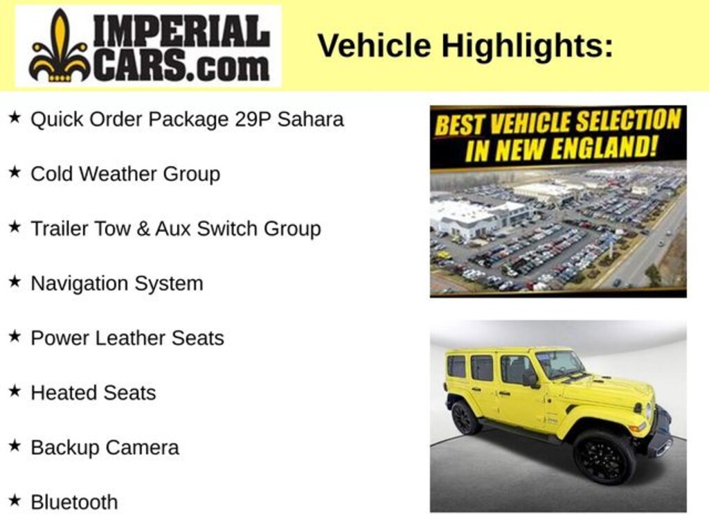 Used 2023 Jeep Wrangler 4xe Sahara SUV