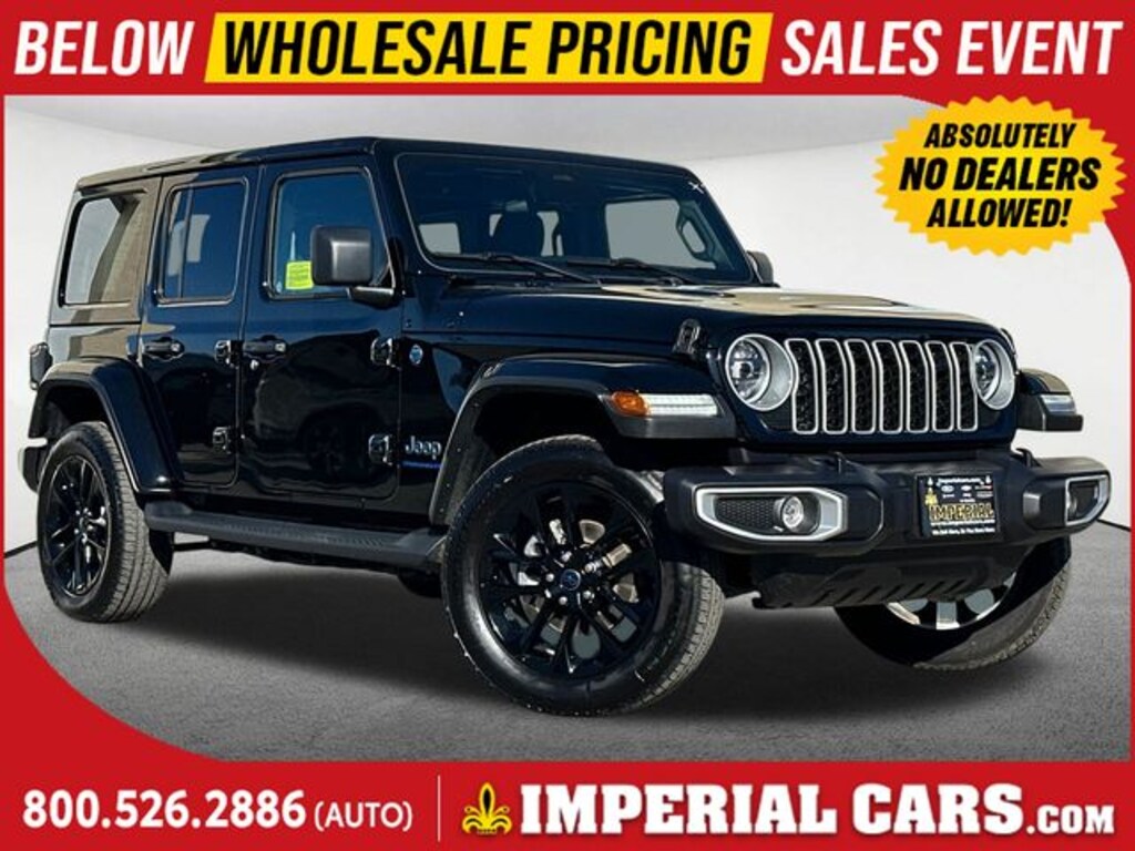 Used 2025 Jeep Wrangler 4xe Sahara SUV