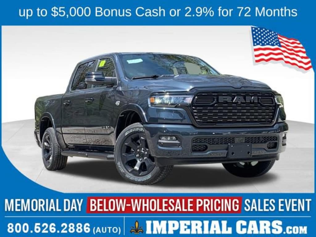 New 2026 Ram 1500 BIG HORN CREW CAB 4X4 5'7 BOX Pickup