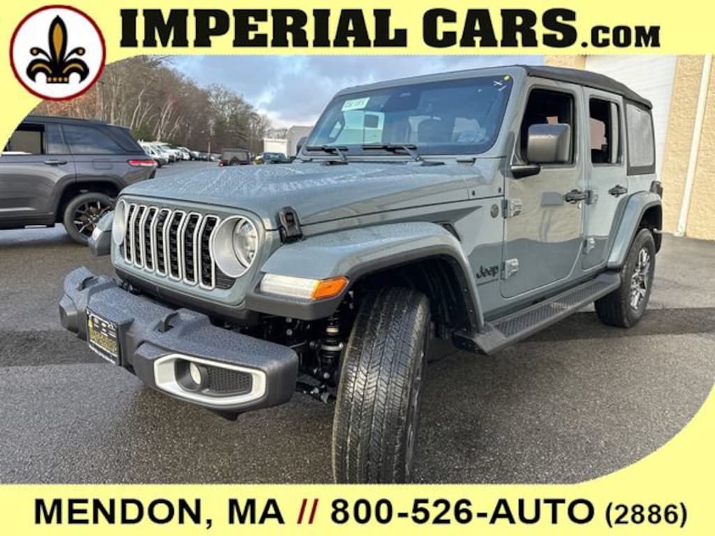 New 2026 Jeep Wrangler 4-DOOR SAHARA Sport Utility