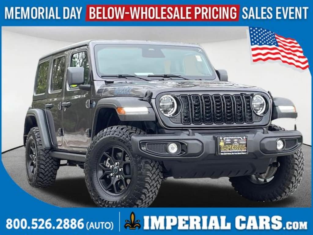 Used 2025 Jeep Wrangler 4xe Sport SUV