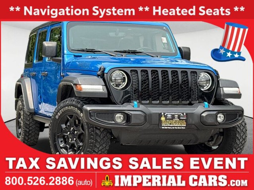 Used 2023 Jeep Wrangler 4xe SUV