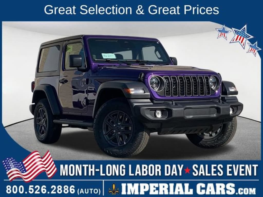New 2026 Jeep Wrangler 2-DOOR SPORT S Sport Utility