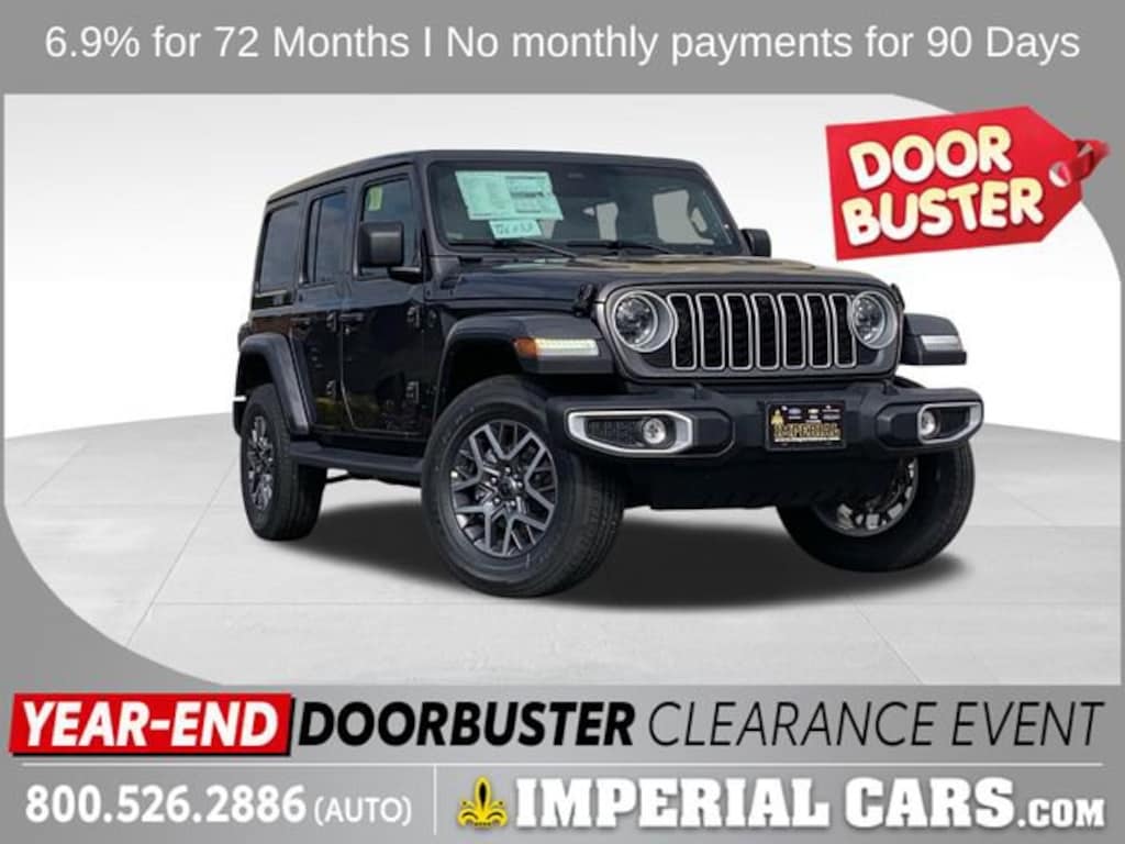 New 2026 Jeep Wrangler 4-DOOR SAHARA Sport Utility