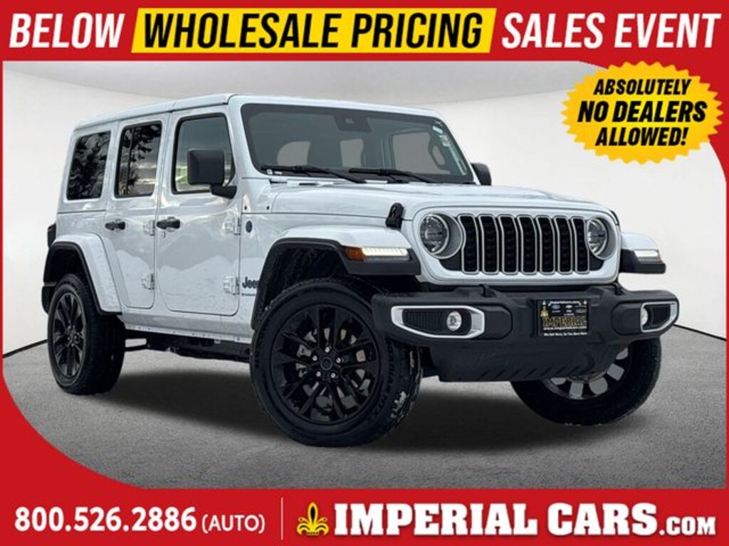 Used 2025 Jeep Wrangler 4xe Sahara SUV
