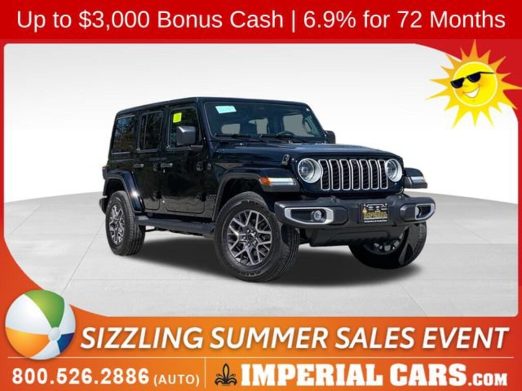 New 2026 Jeep Wrangler 4-DOOR SAHARA Sport Utility