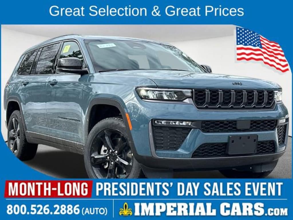 New 2026 Jeep Grand Cherokee L LIMITED 4X4 Sport Utility