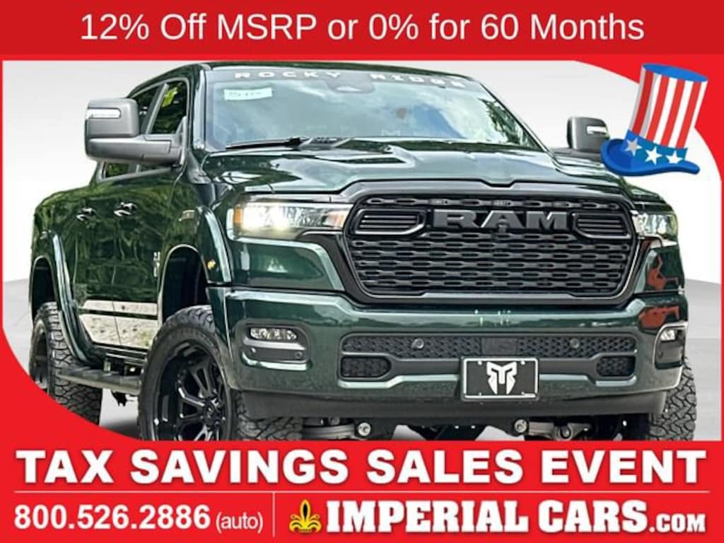 New 2026 Ram 1500 BIG HORN CREW CAB 4X4 5'7 BOX Pickup