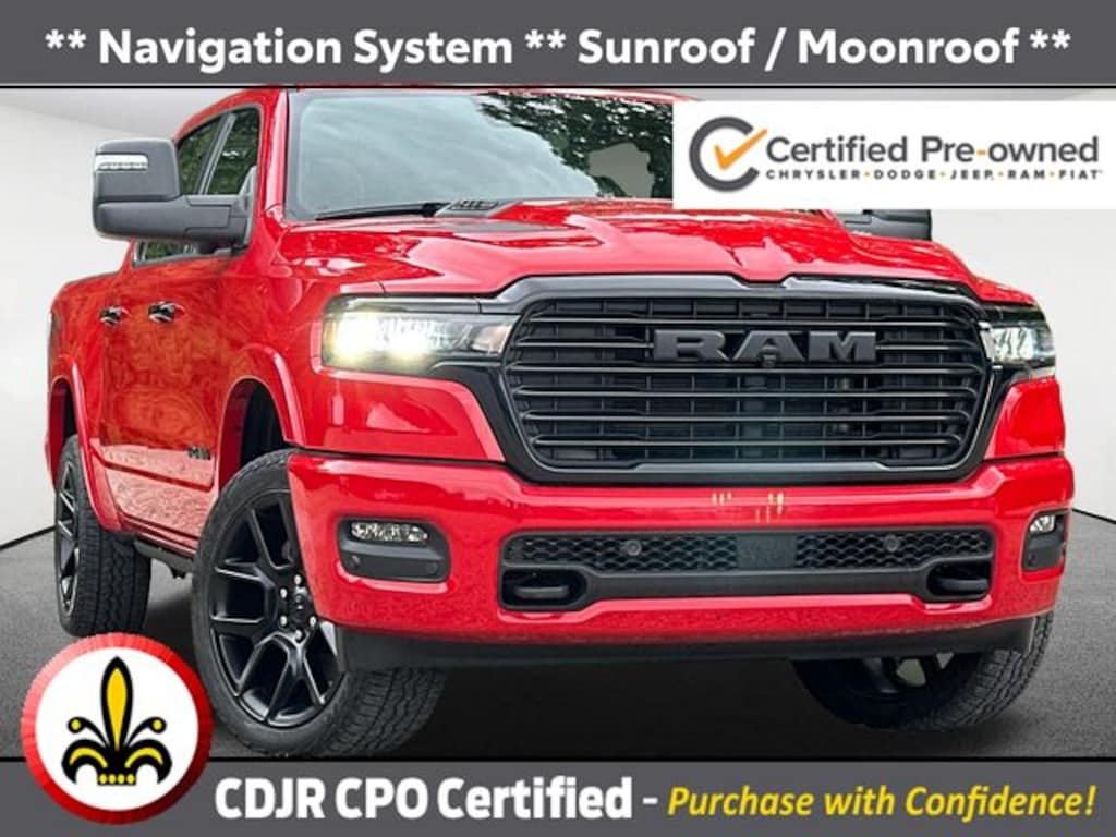 Certified 2025 Ram 1500 Laramie Truck Crew Cab