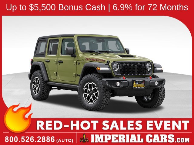 New 2026 Jeep Wrangler 4-DOOR RUBICON Sport Utility