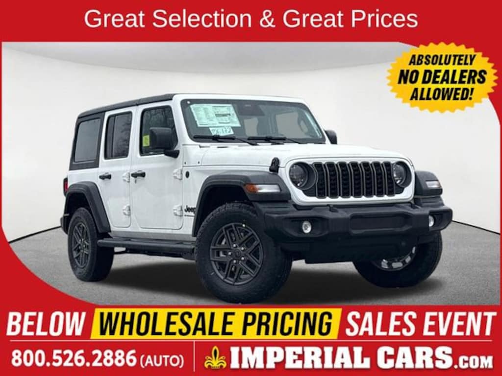 New 2026 Jeep Wrangler 4-DOOR SPORT S Sport Utility