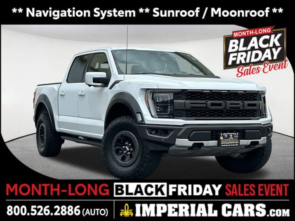 Used 2022 Ford F-150 Raptor Truck SuperCrew Cab