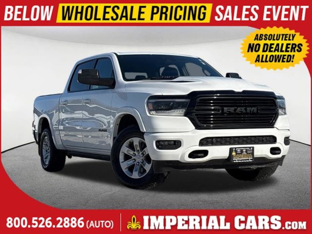 Used 2021 Ram 1500 Laramie Truck Crew Cab