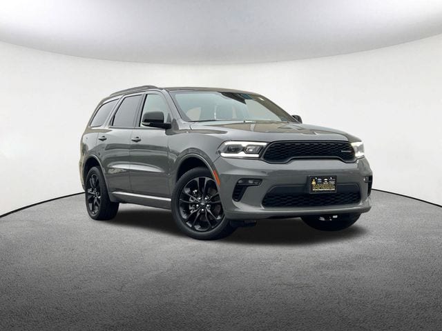 Used 2021 Dodge Durango GT Plus with VIN 1C4RDJDG0MC697506 for sale in Mendon, MA