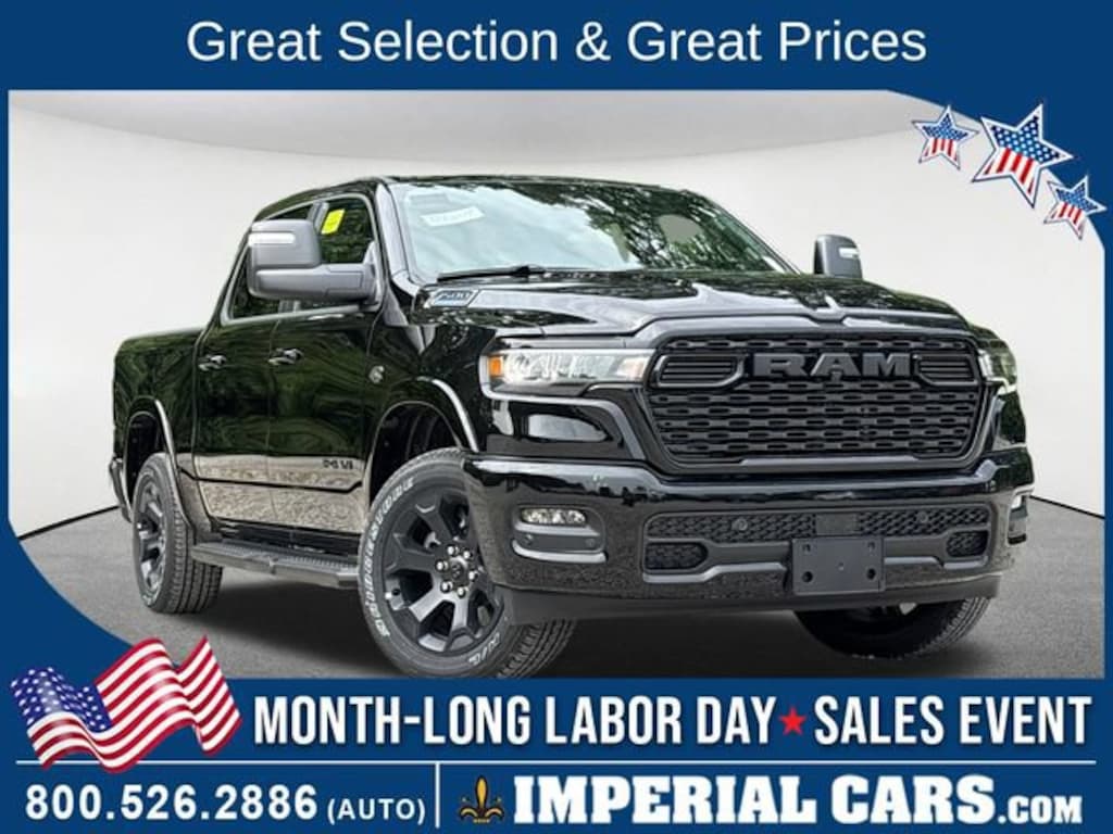 New 2027 Ram 1500 BIG HORN CREW CAB 4X4 5'7 BOX Pickup