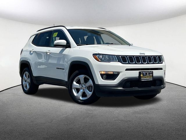 Used 2020 Jeep Compass Latitude with VIN 3C4NJDBB3LT131875 for sale in Milford, MA