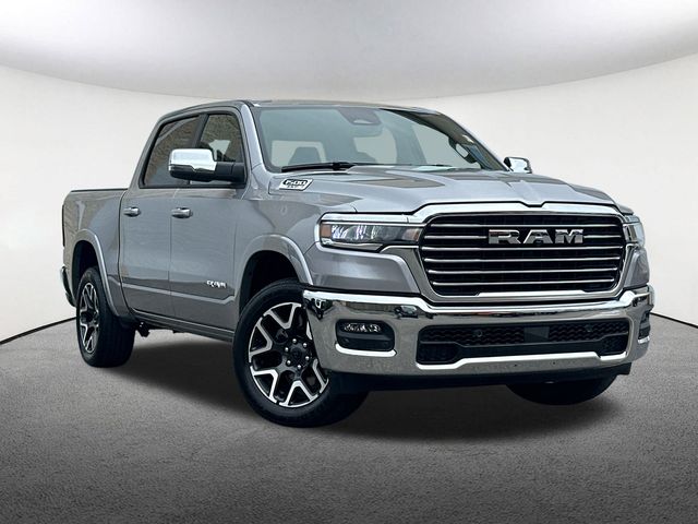 Certified 2025 RAM Ram 1500 Pickup Laramie with VIN 1C6SRFJP0SN612581 for sale in Mendon, MA