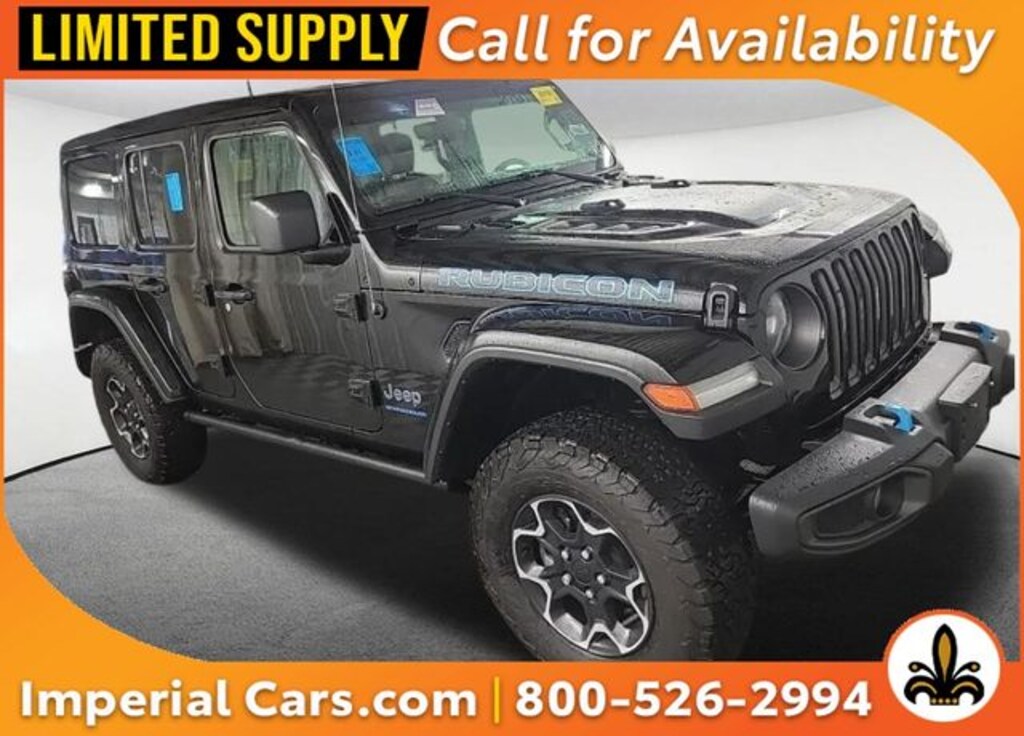 Used 2023 Jeep Wrangler 4xe Rubicon SUV