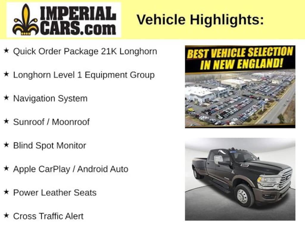 Used 2024 Ram 3500 Longhorn Truck Crew Cab