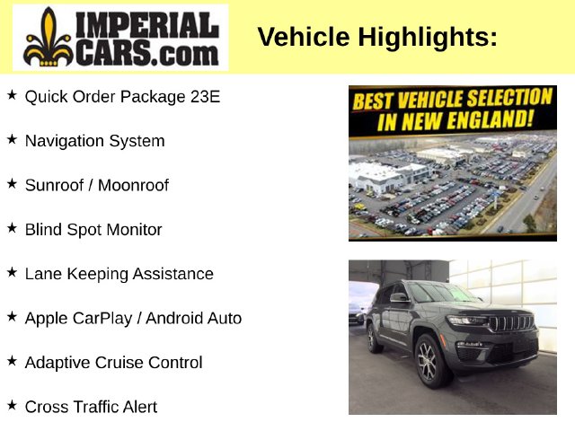 Used 2023 Jeep Grand Cherokee Limited SUV