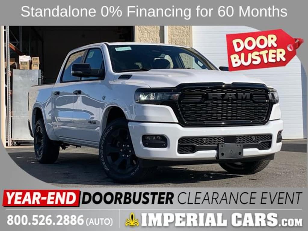 New 2026 Ram 1500 BIG HORN CREW CAB 4X4 5'7 BOX Pickup