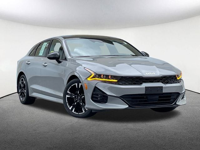 Used 2022 Kia K5 GT-Line with VIN 5XXG64J25NG110875 for sale in Mendon, MA