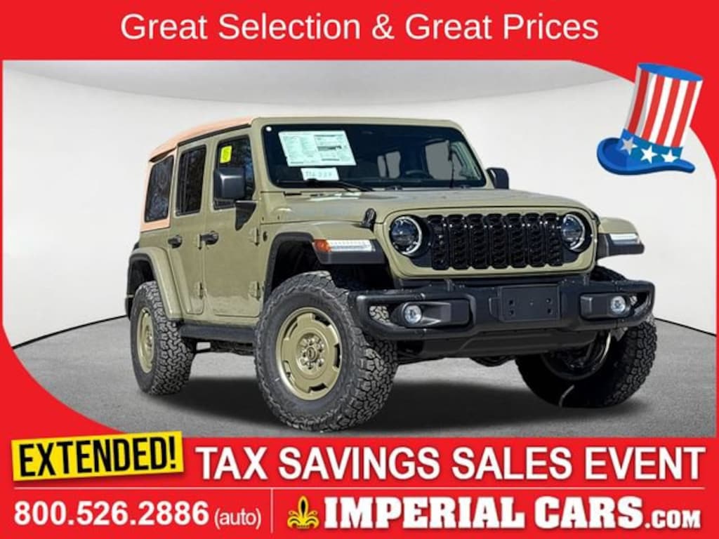 New 2026 Jeep Wrangler 4-DOOR WILLYS '41 Sport Utility