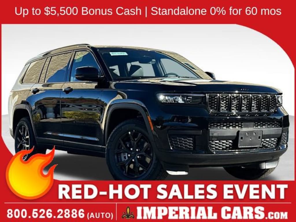 New 2025 Jeep Grand Cherokee L ALTITUDE X 4X4 Sport Utility