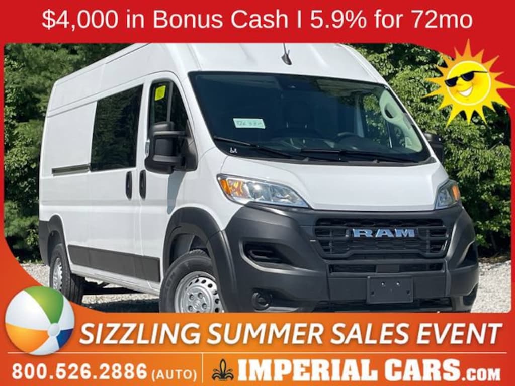 New 2026 Ram ProMaster PROMASTER 2500 TRADESMAN CARGO VAN HIGH ROOF 159' Cargo Van