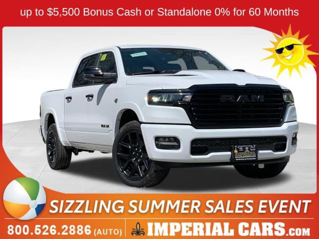 New 2026 Ram 1500 LARAMIE CREW CAB 4X4 5'7 BOX Pickup