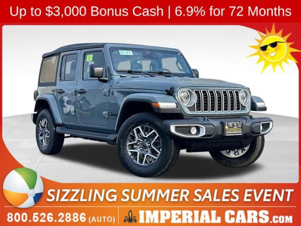 New 2026 Jeep Wrangler 4-DOOR SAHARA Sport Utility