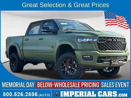 2025 Ram 1500 Big Horn Crew Cab 4x4 with Rocky Ridge XP Upfit Pickup