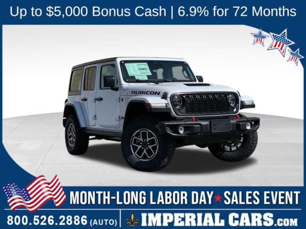 New 2026 Jeep Wrangler 4-DOOR RUBICON Sport Utility
