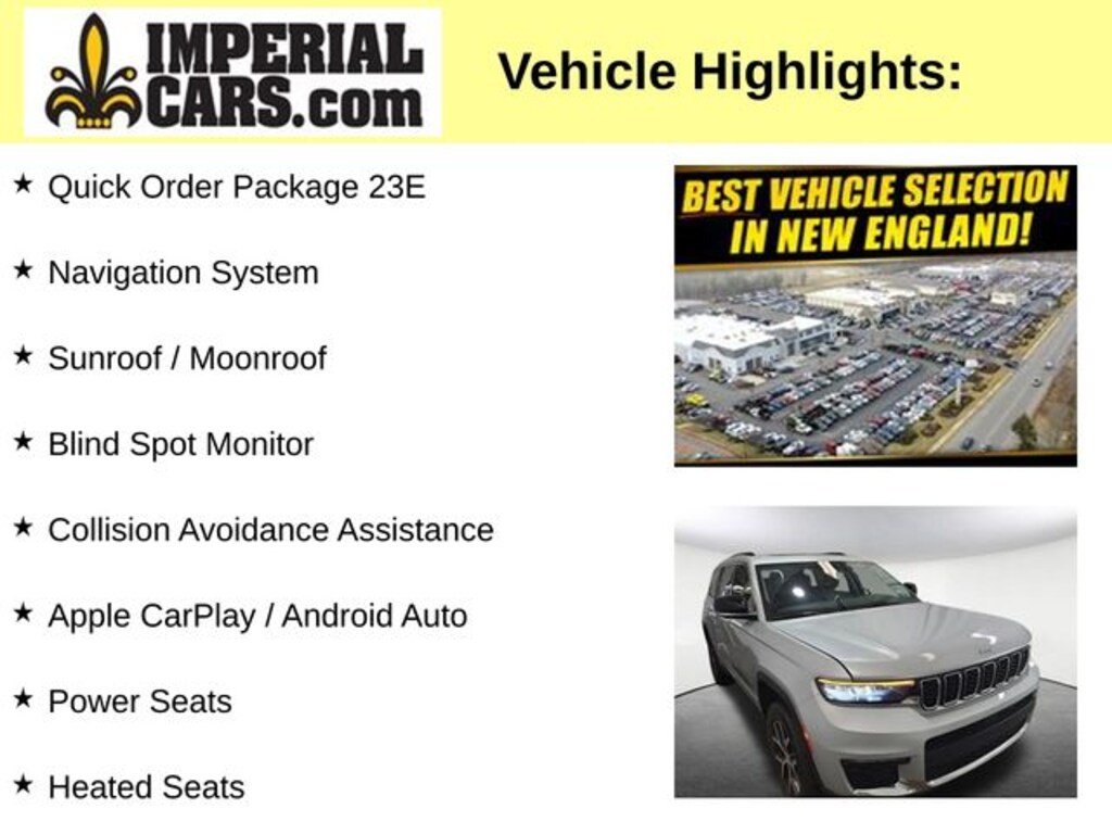 Used 2023 Jeep Grand Cherokee L Limited SUV